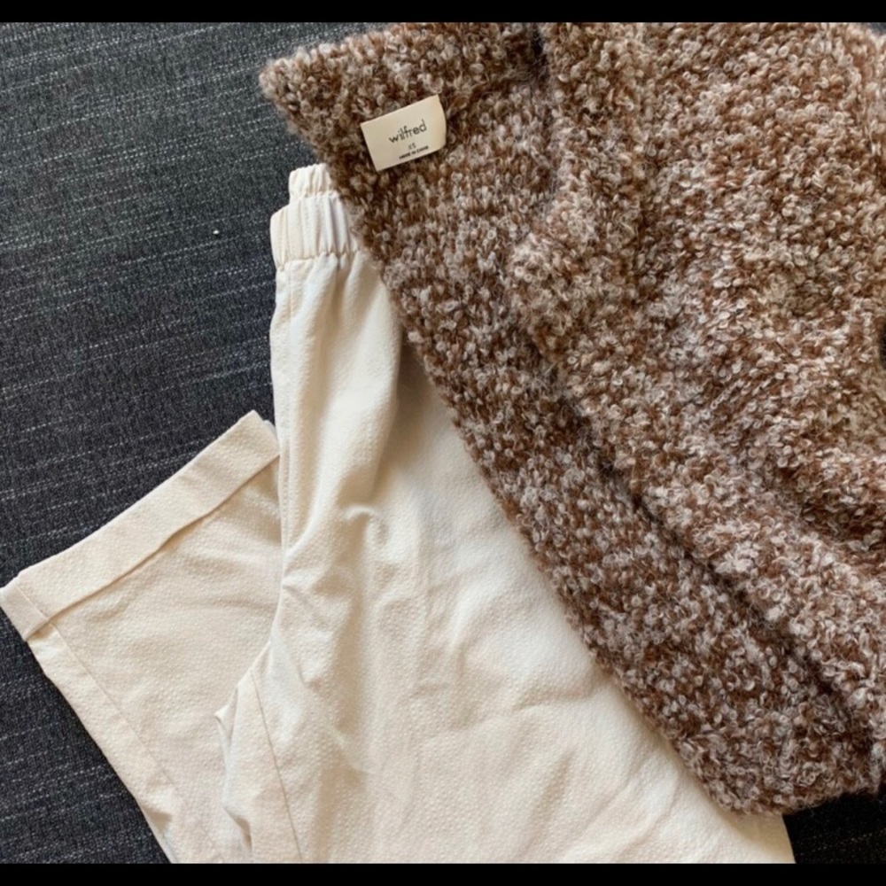 Oak + Fort Elastic waistband pants